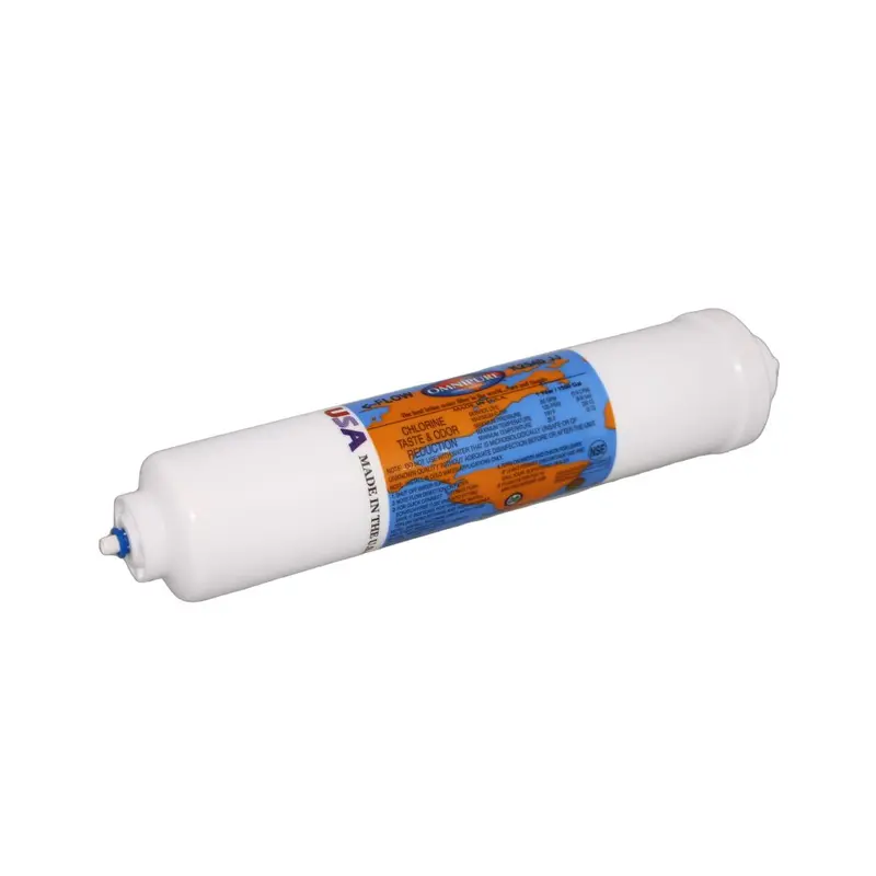 Omnipure K2533-Jj/K2540-Jj Gac Postfilter – 10" X 2", 1/4" Quick-Connect Fitting 1
