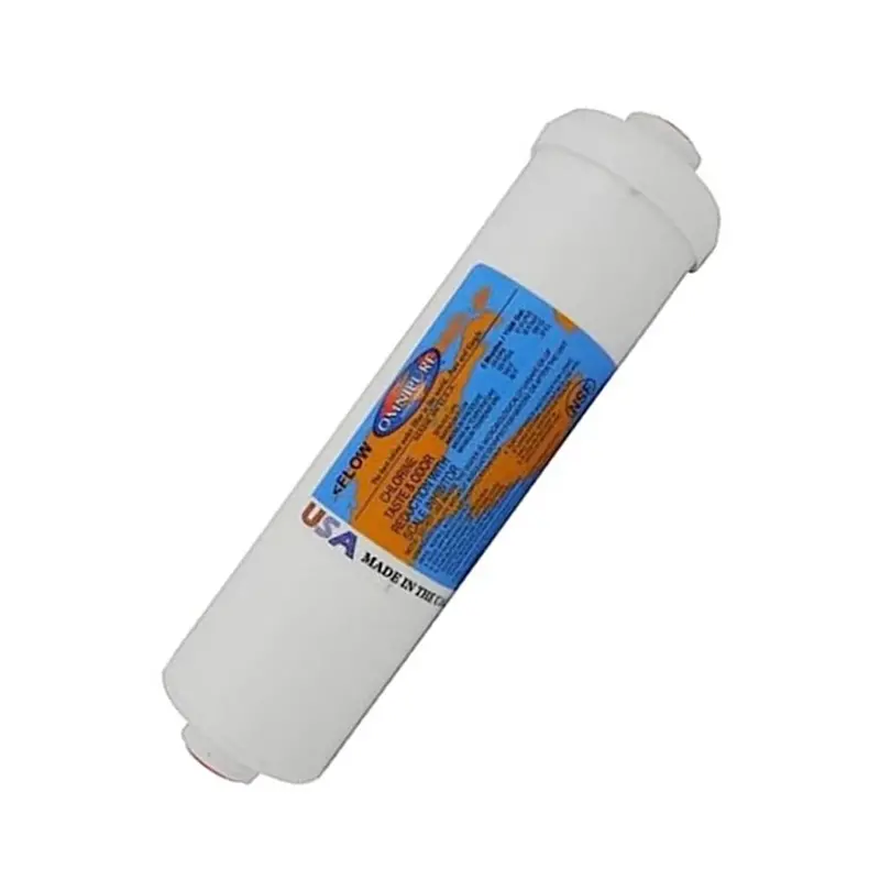 Omnipure K2551-G/C-Bb 10X2-Inch Inline Filter – 50% Calcite / 50% Coconut Gac, 1/4-Inch Fpt 1