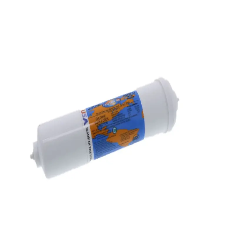 Omnipure K5520-Jj 1-Micron Carbon Block Filter – Cto & Cyst Reduction, 10" X 2.5", 1/4" Quick Connect 2