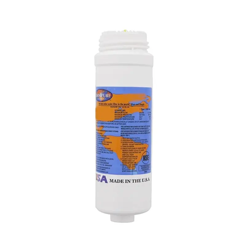 Omnipure Q5405 Twist-Off Sediment Filter – 8" × 2.5", 5 Micron 1