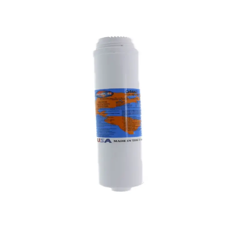 Omnipure Q5667 5-Micron Gac/Kdf/Scale Filter – 12" Length, Enhanced Contaminant Removal 2