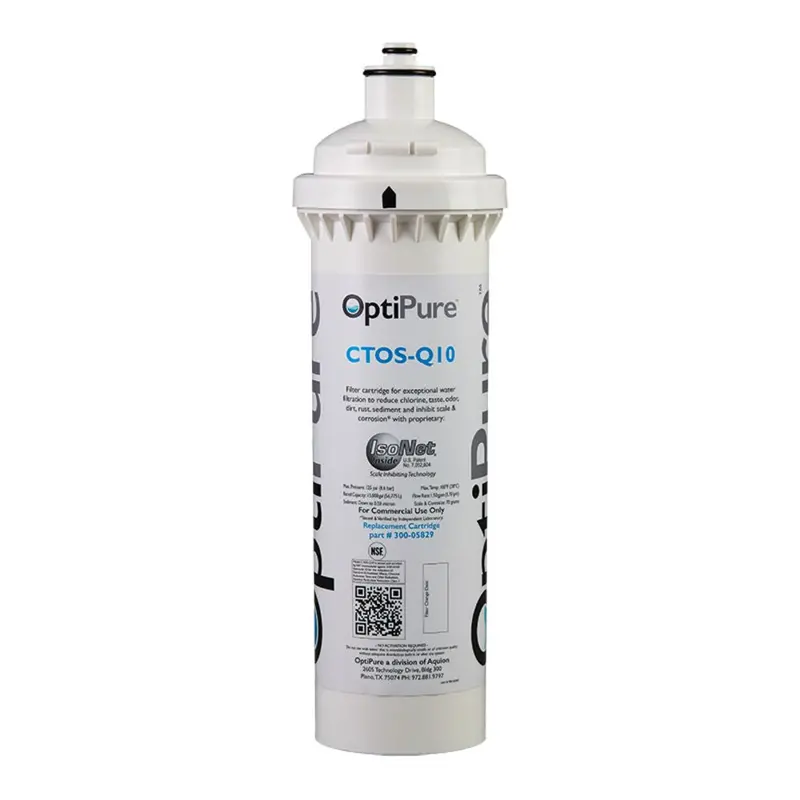Optipure Cto + Sediment + Isonet Scale-Inhibiting Cartridge (0.5 Micron, 1.5 Gpm, 15,000-Gallon Capacity) 1