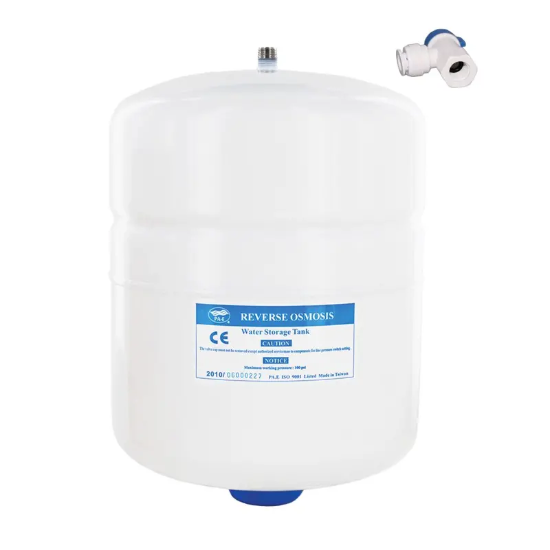 Pae Ro-120 Powder-Coated Steel Ro Storage Tank – 2.1 Gallon With Valve 1