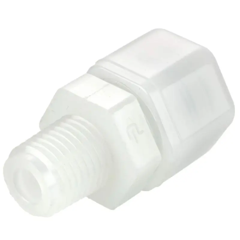 Parker Fast-Tite 1/4" Npt To 1/4" Compression Male Connector 1