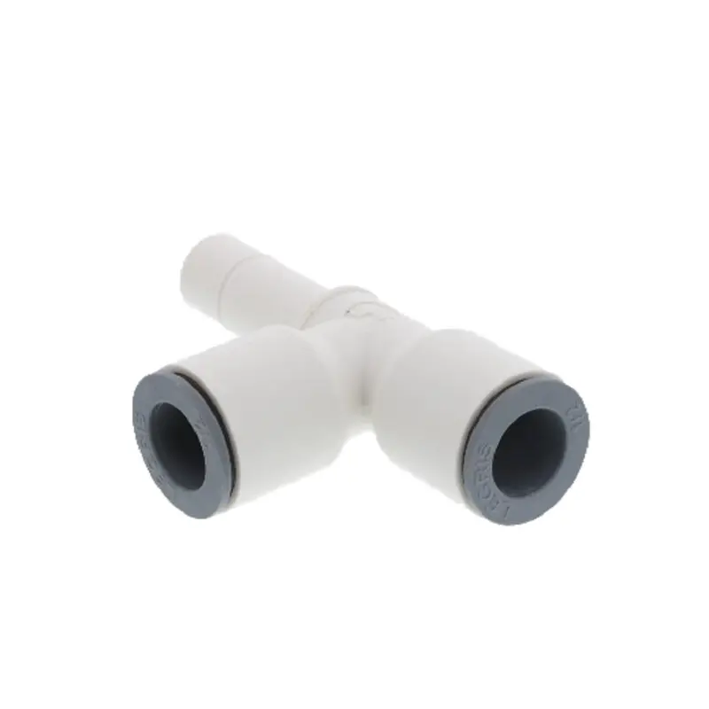 Parker Liquifit 1/2" Stem Run Tee — Three-Way Branch Fitting 2