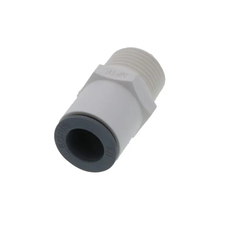 Parker Liquifit 1/2" To 1/2" Nptf Male Threaded Connector 2