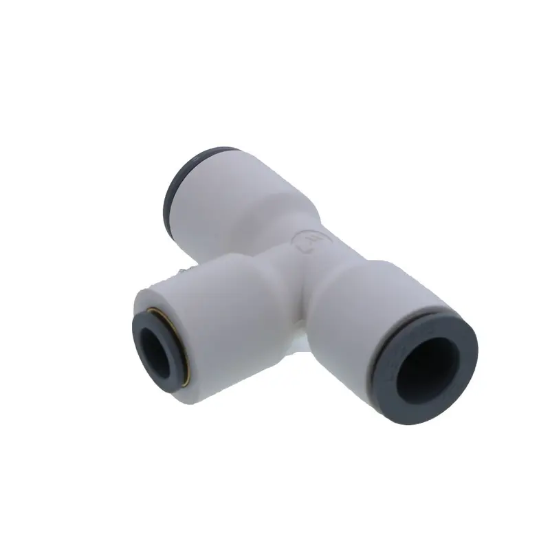 Parker Liquifit 1/2" X 1/2" X 3/8" Union Tee Fitting 2