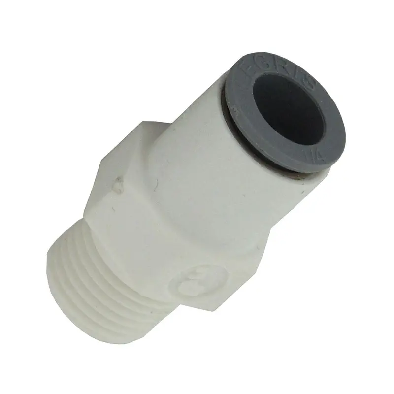 Parker Liquifit 3/8" To 3/8" Nptf Male Connector 1