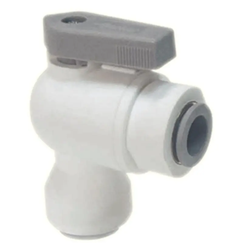 Parker Liquifit Elbow Ball Valve – 3/8" Qc × 3/8" Qc 1