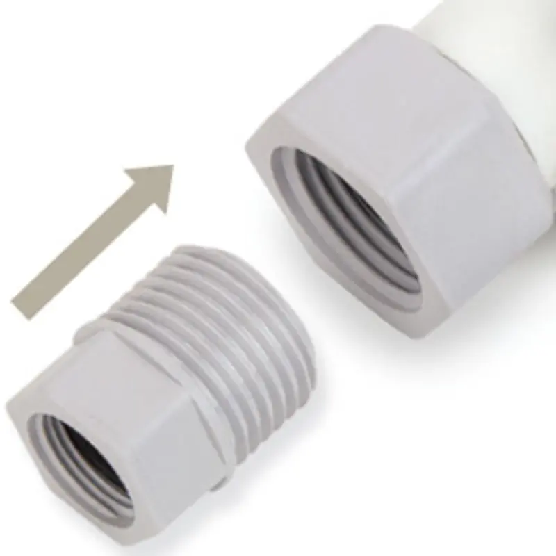 Parker Liquifit Lfpp4Vas8 Angle Stop Adapter Valve – 3/8" X 1/2" X 1/4" Compression Fitting 2
