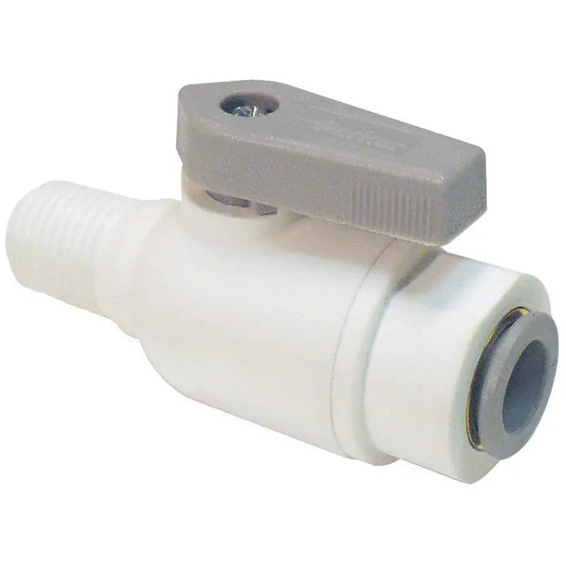 Parker Liquifit Male Connector – 3/8" Quick-Connect × 3/8" Mpt 1
