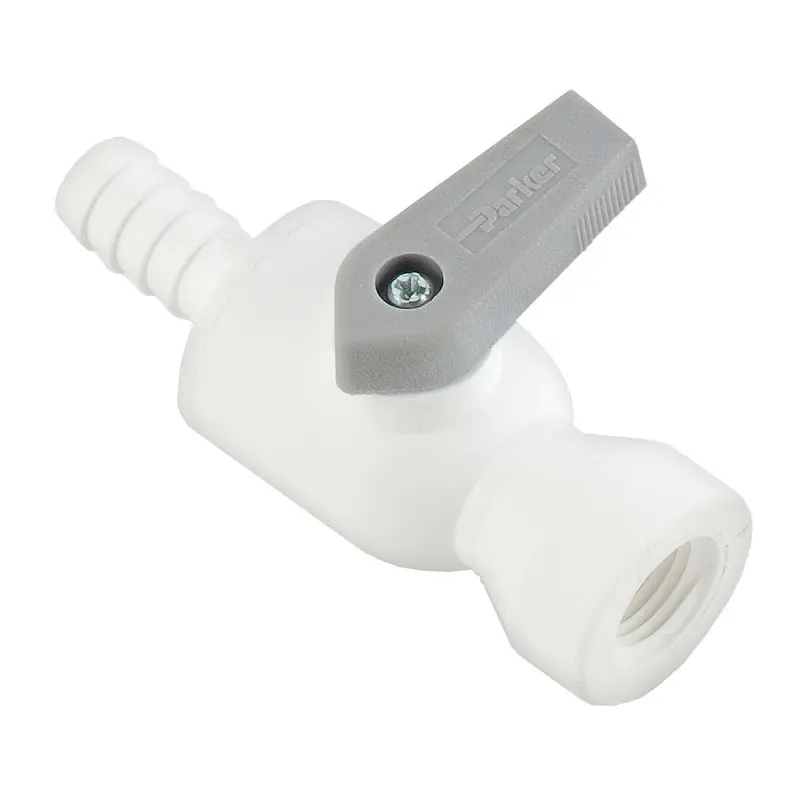 Parker Liquifit Par-Barb Female Connector: 1/4-Inch Id Barb To 1/4-Inch Fpt Thread 1