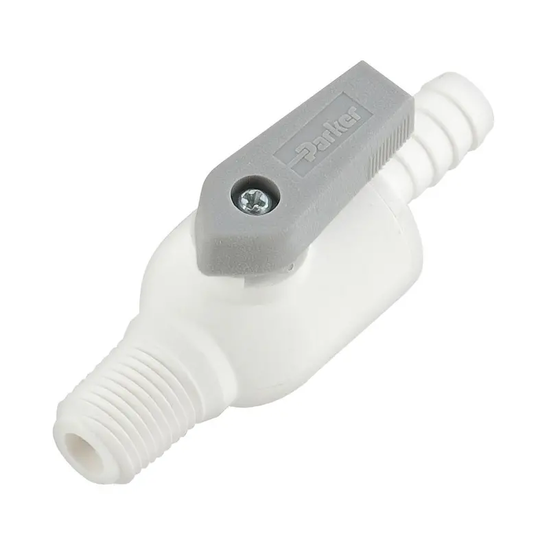 Parker Liquifit Par-Barb Male Connector: 3/8-Inch Id Barb To 3/8-Inch Mpt Thread 1