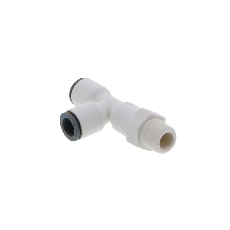 Parker Liquifit Swivel Male Run Tee (1/4" X 1/8" Nptf) 2