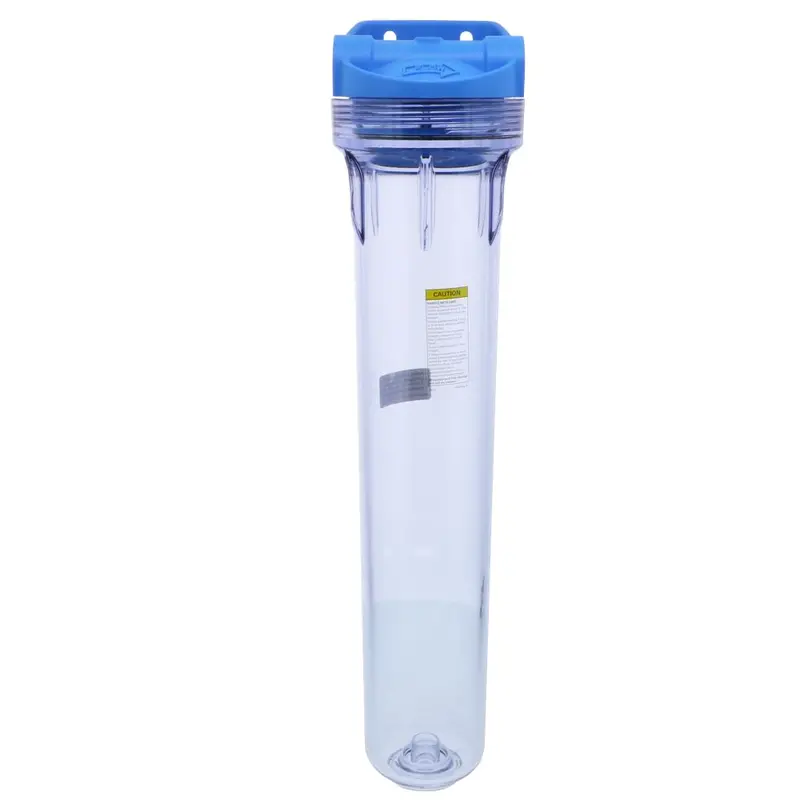 Pentek 150568 20-Inch 3G Standard Filter Housing – Blue/Clear Body With Pressure Relief, 3/4-Inch Female Pipe Thread 1
