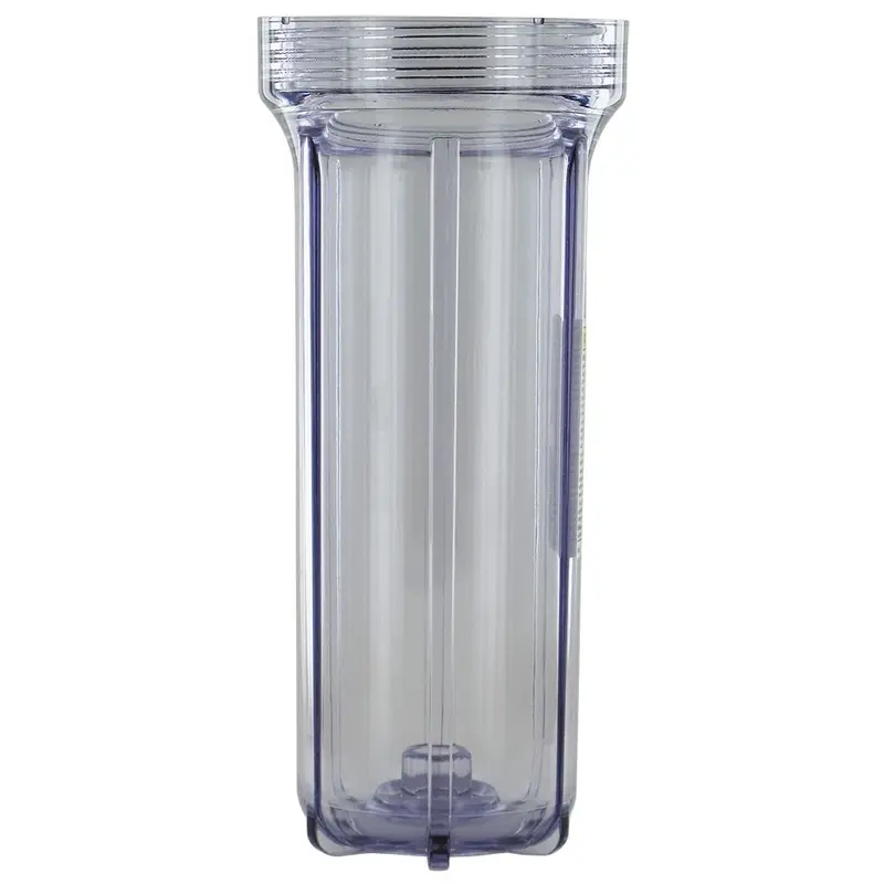 Pentek 153018 Transparent #10 Sump For 10-Inch Slim Line Filter Housings 1