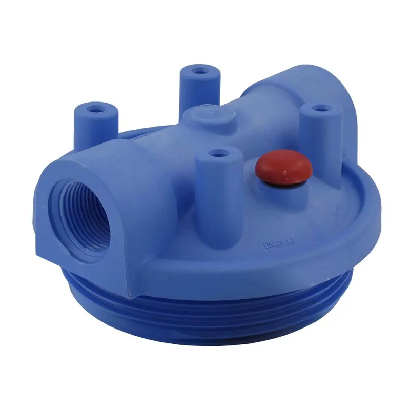 Pentek 154639 Blue Mounting Cap For 3G Standard Filter Housings – With Pressure Relief, 3/4" Fpt 1