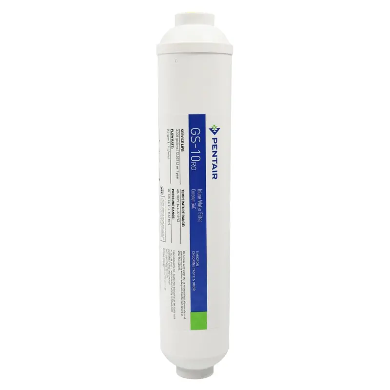 Pentek 255525-43 Inline Carbon Block Filter Cartridge 1