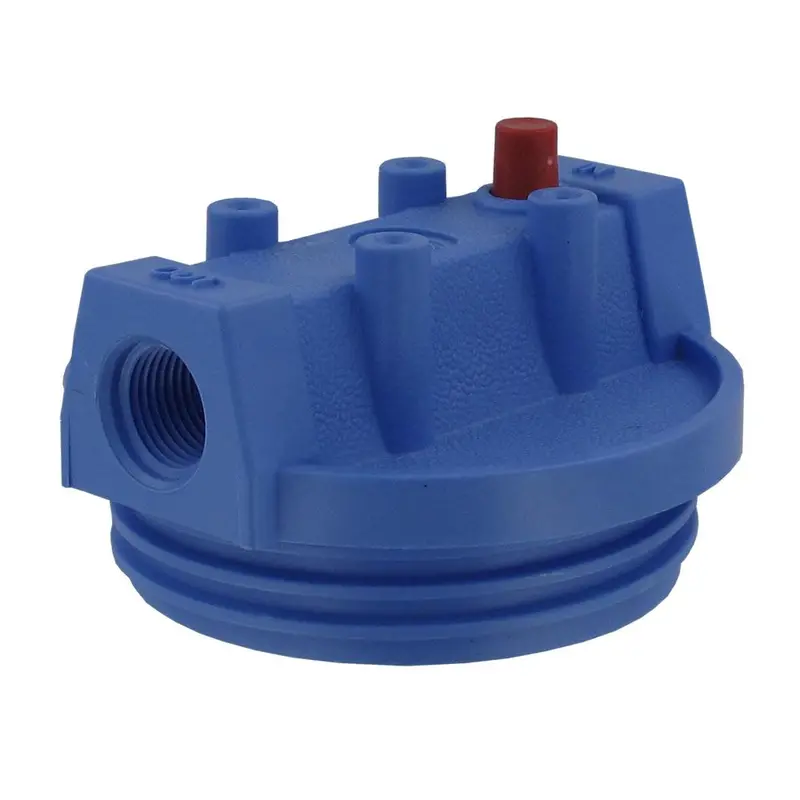 Pentek Blue Slimline Housing Cap – Compatible With #5, #10, And #20 Models With Pressure Relief 1