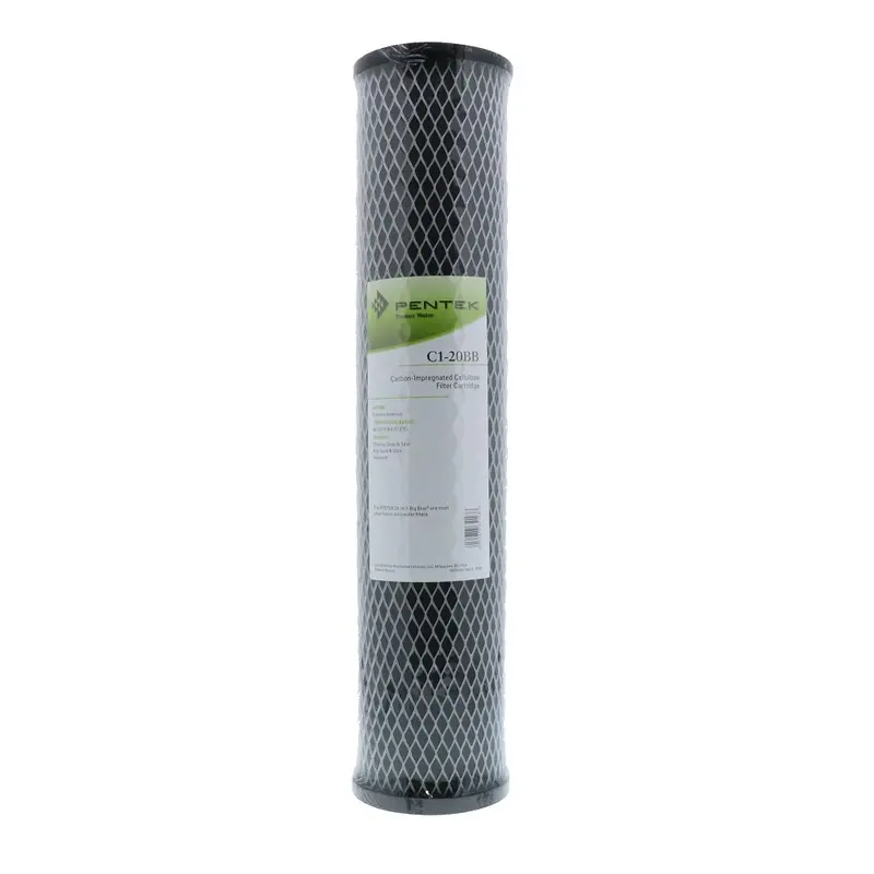 Pentek Ncp-20Bb 10-Micron Carbon-Impregnated Non-Cellulose Pleated Filter Cartridge 1