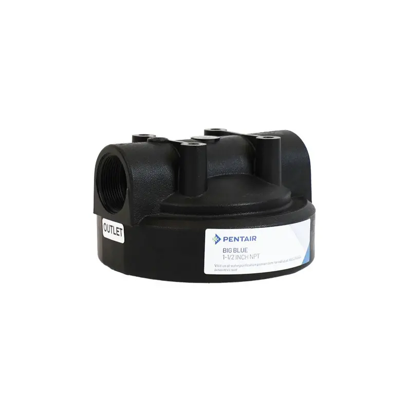 Pentek Pbc Bag Filter Cap With 1/4-Inch Vent And 1-1/2-Inch Female Pipe Thread 1