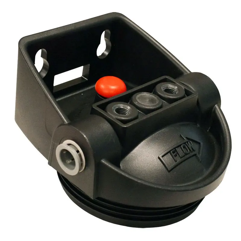 Pentek Qc Meter Mount Black Cap – Compatible With 3G Slim Line Housings And Pr Series, 1/2" Quick-Connect 1