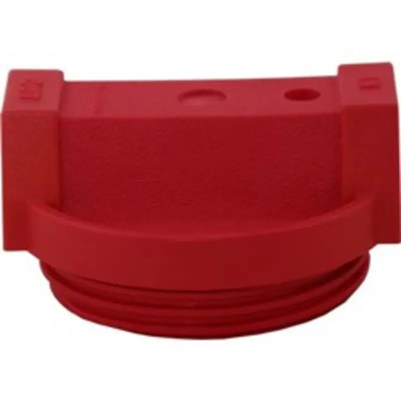 Pentek Standard Red Nylon Cap – 3/4" Fpt, High-Temperature, No Pressure Relief 1