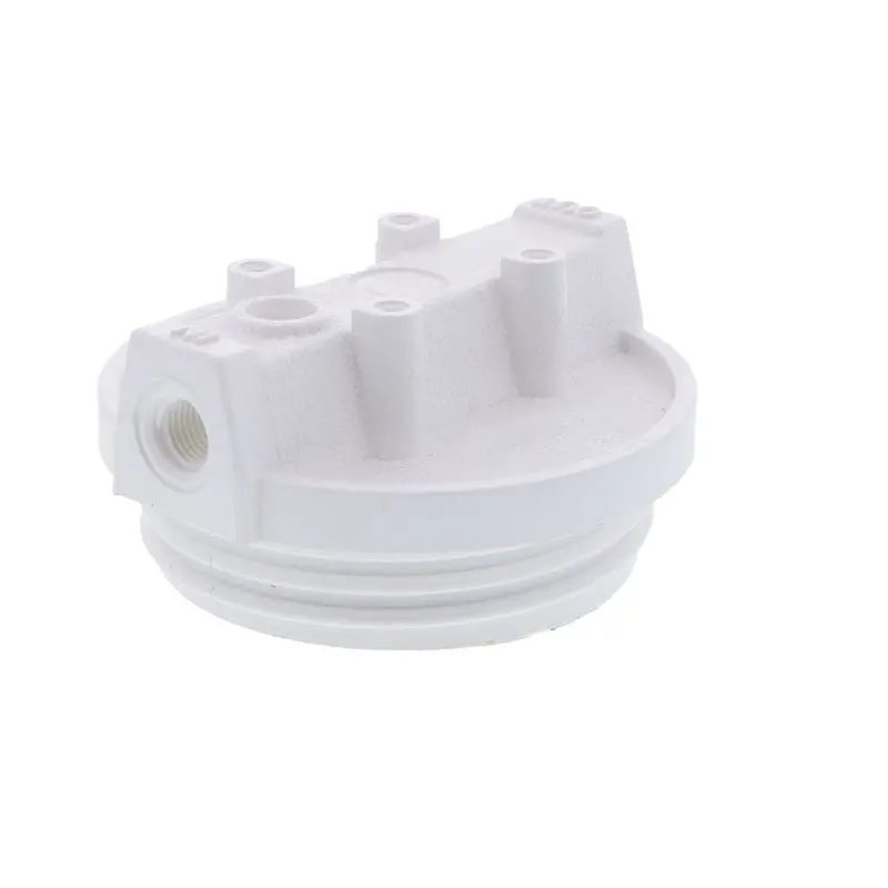 Pentek White End Cap For #5, #10, And #20 Slimline Filter Housings (No Pressure Relief) 1