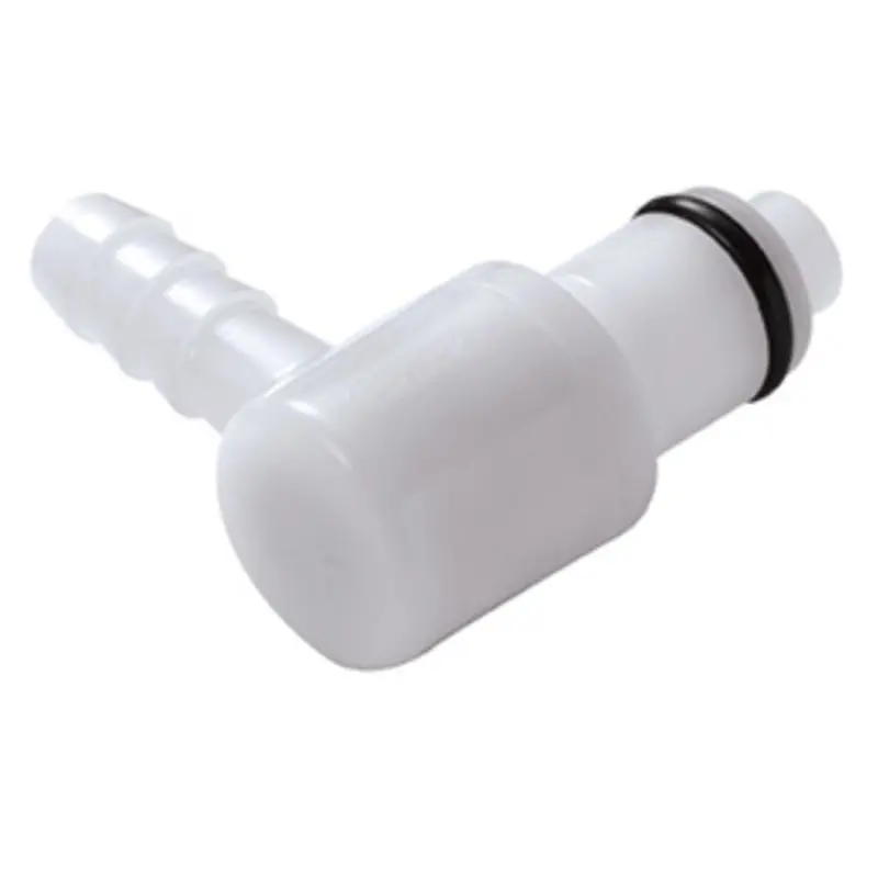 Plcd23004 Valved Elbow Hose Barb Insert – 1/4" Id Barb 1