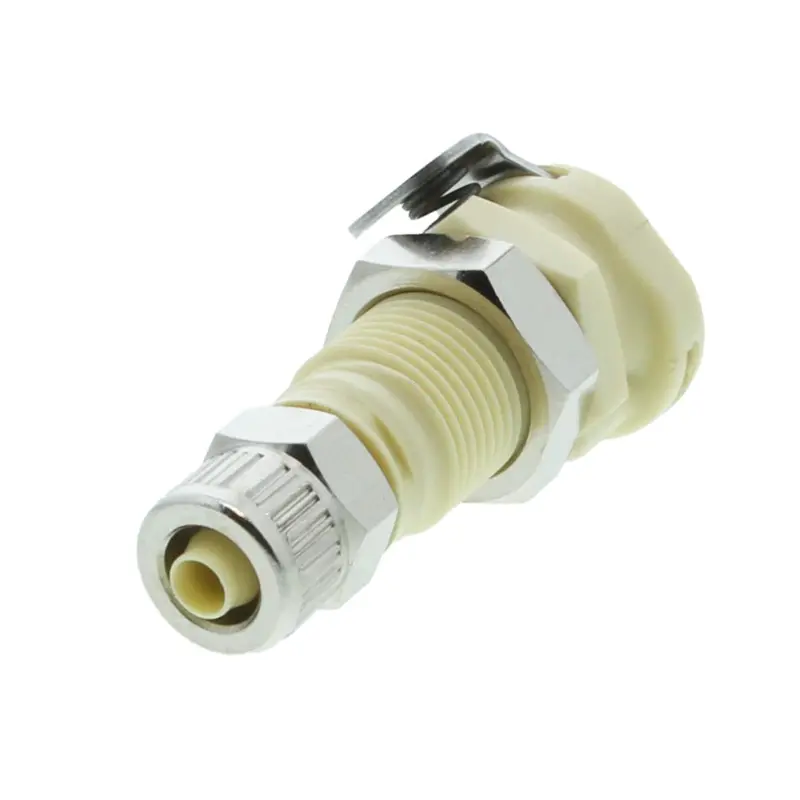 Pmc120412 Panel-Mount Ptf Coupling Body For 1/4-Inch Ptf Tubing 1