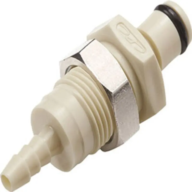 Pmc420212 Non-Valved Panel-Mount Coupling Insert For 1/8-Inch Id Tubing 1