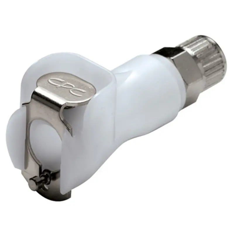 Pmcd13M5 Valved Inline Ptf Coupling Body For 5Mm Tubing And 1/4-Inch Ptf 1