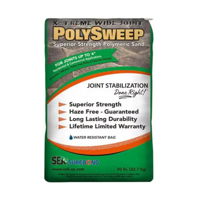 Polysweep X-Treme Wide Joint Sand: Platinum, 50 Lb Bag (Seals Joints Up To 4") 1