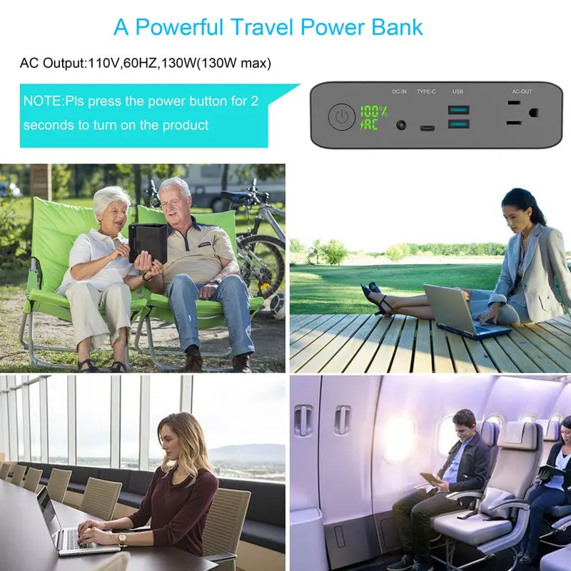 Portable Battery Power Bank – High-Capacity Rechargeable External Charger 1