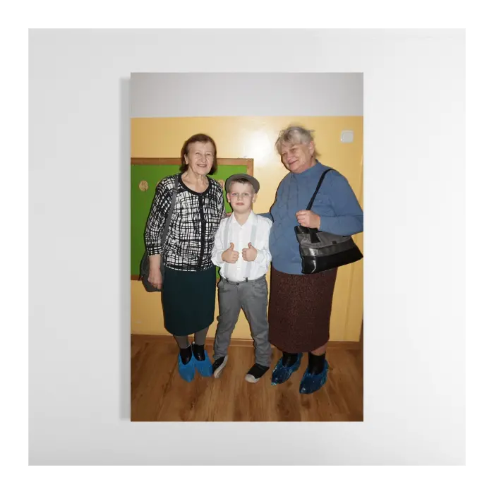 Portrait-Oriented Glass Art – Personalized Photo On Glass Surface 1