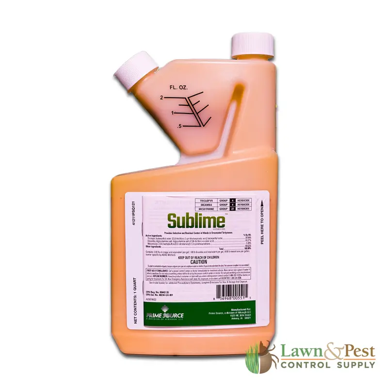 Prime Source Sublime Selective Herbicide – 32 Oz Bottle 1