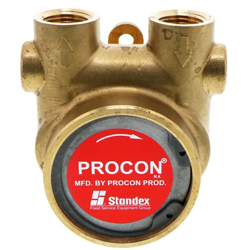 Procon Nsf-Certified Brass Feed Pump – 240 Gph, 1/2" Npt Inlet/Outlet, Bolt-On Flat Drive 1
