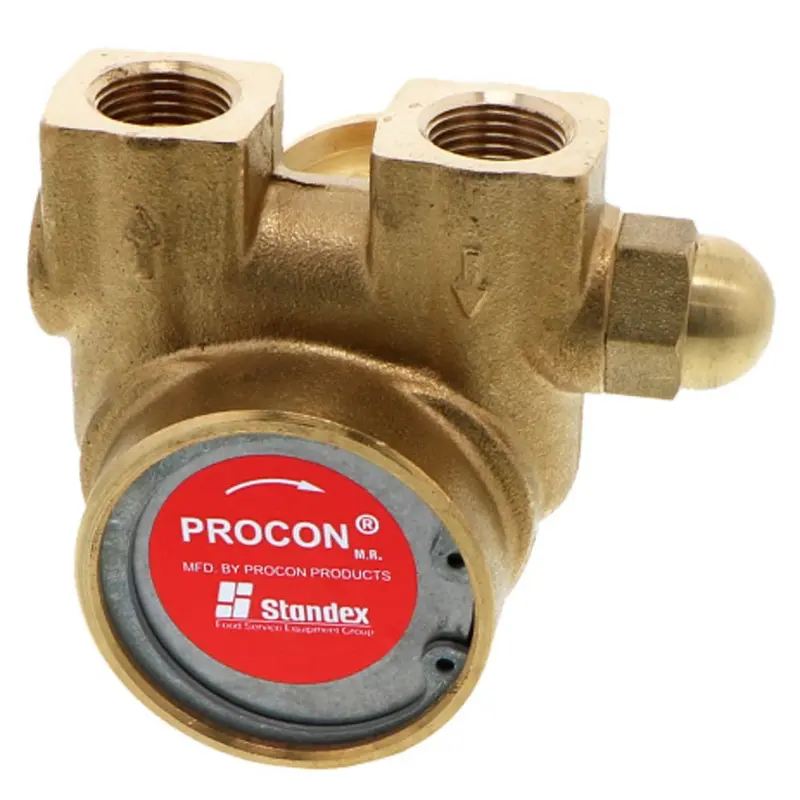 Procon Nsf-Certified Brass Positive Displacement Pump – 140 Gph, 130 Psi Prv, 3/8" Npt Inlet 1