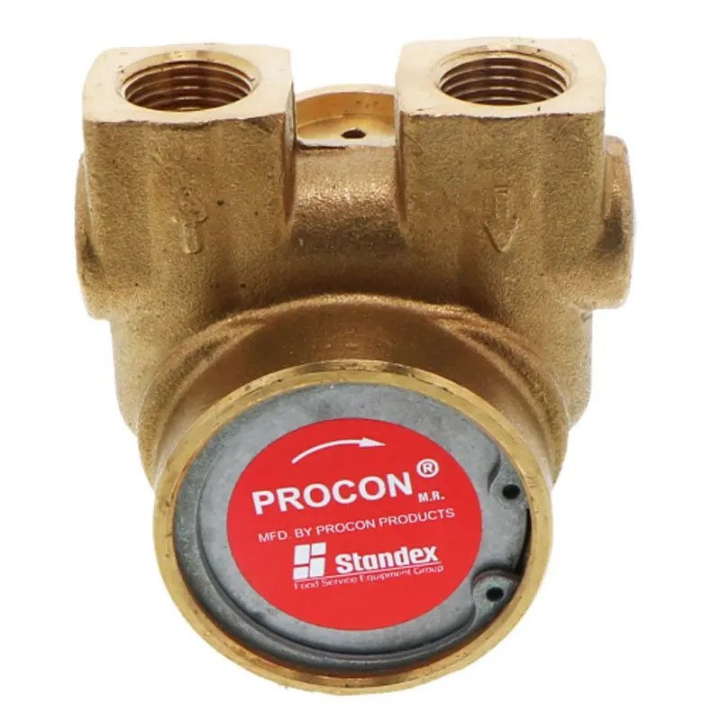 Procon Nsf-Certified Brass Pump – 125 Gph, 3/8" Npt, Double Flat Drive (Clamp-On) 1