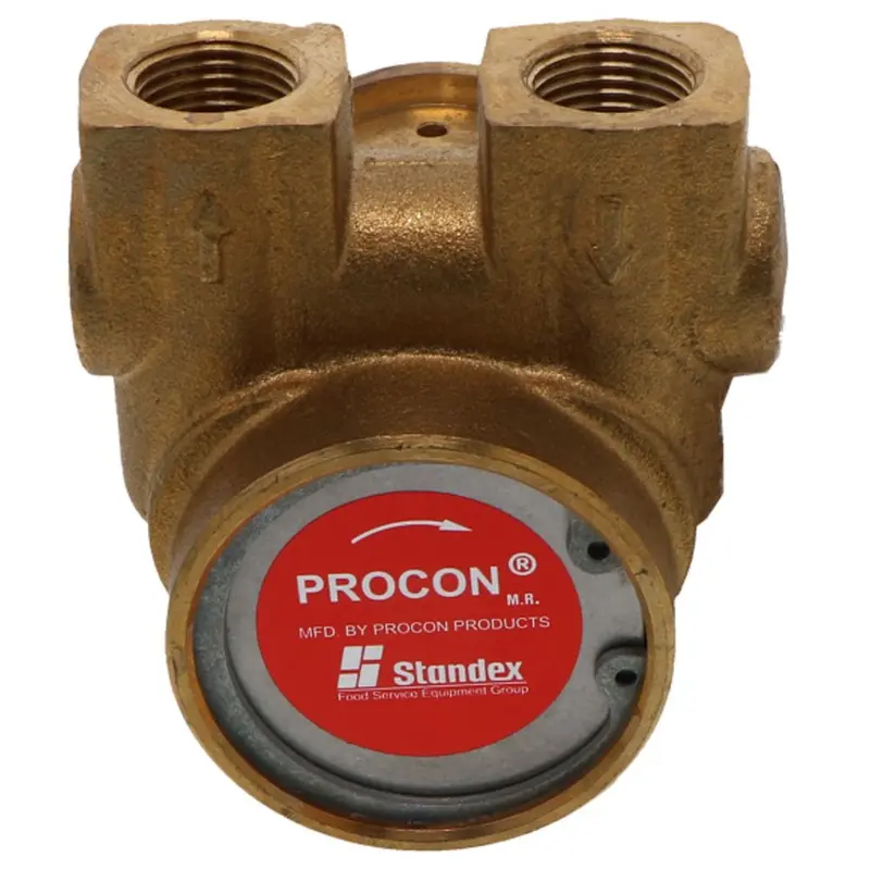 Procon Nsf-Certified Brass Pump — 80 Gph, 3/8" Npt Inlet, .188" Double-Flat Drive 1