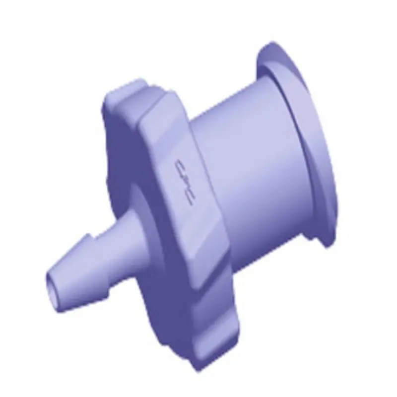 Purple Polycarbonate Female Luer Lock – 3/32" Barb 1