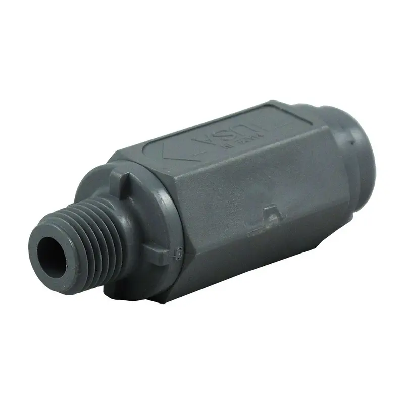 Pvc 426 Series Inline Check Valve — 1/4" Fpt X 1/4" Mpt, Buna-N Seal 1