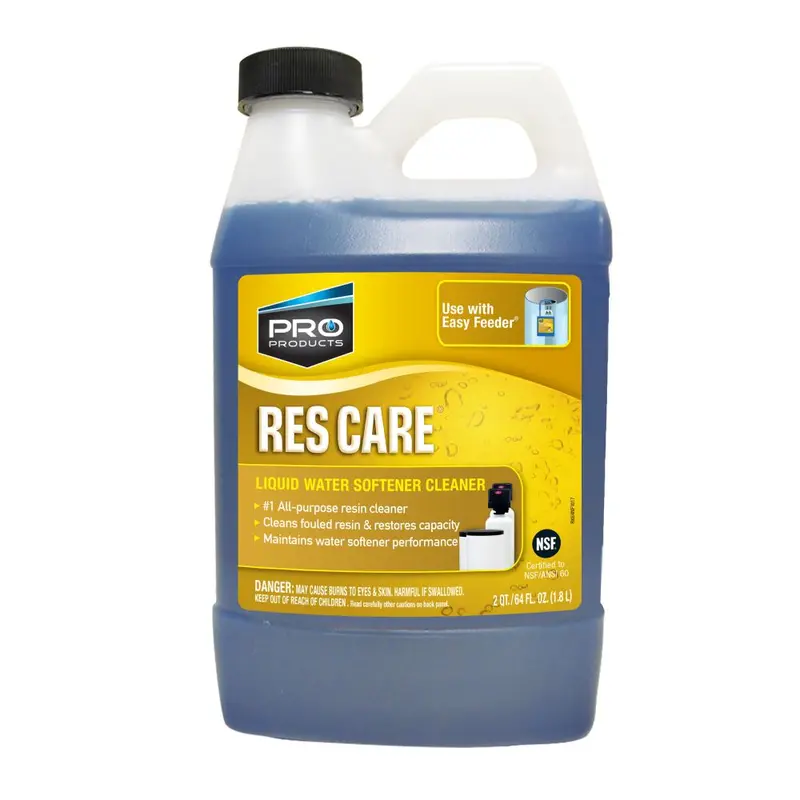 Rescare Liquid Resin Cleaner – 0.5-Gallon Concentrated Formula For Water Softeners 1