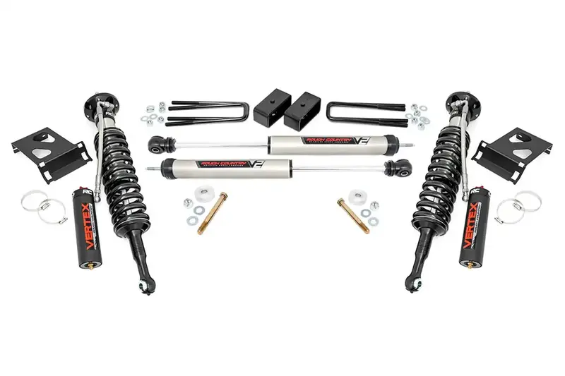 Rough Country Vertex 3-Inch Suspension Lift Kit With V2 Monotube Shocks (Model 74557) 1
