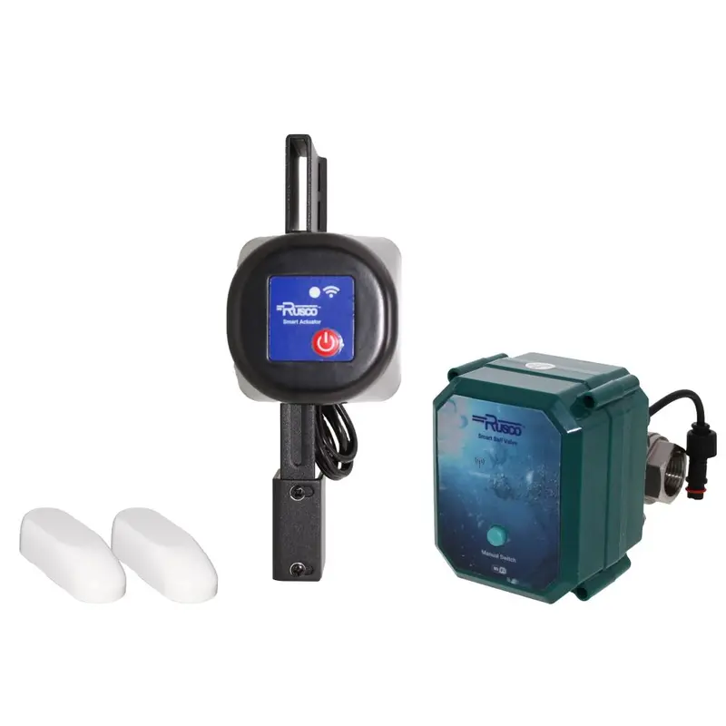 Rusco Smart Leak Detection Kit – 1/2" Valve, Actuator & Dual Sensors 1