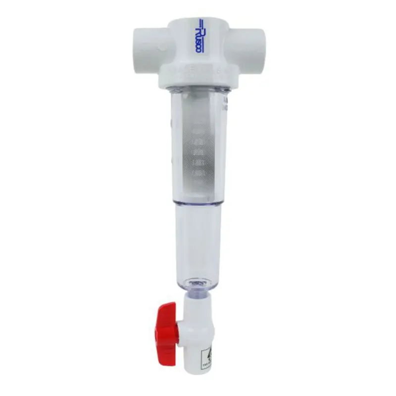Rusco Stainless Steel Sediment Trapper | T-Style 2-Inch Screen Filter 1