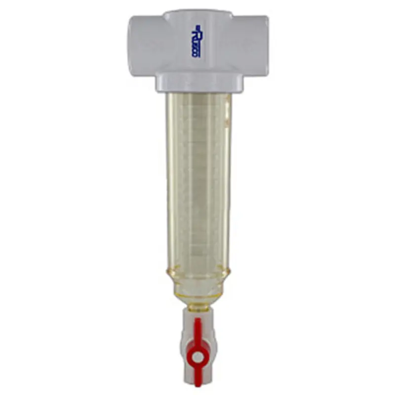 Rusco T-Style Spin-Down Filter, 1-Inch Chemical-Resistant Polyethylene Housing 1