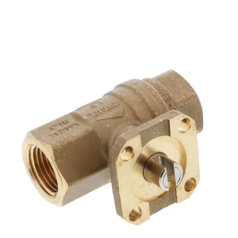 Rusco / Vu-Flow 1/2-Inch Brass Ball Valve With Full Port 1