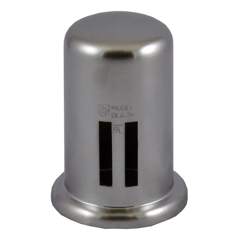 Satin Chrome Brass Cover Cap For Twin-Inlet Air Gap Assemblies 1