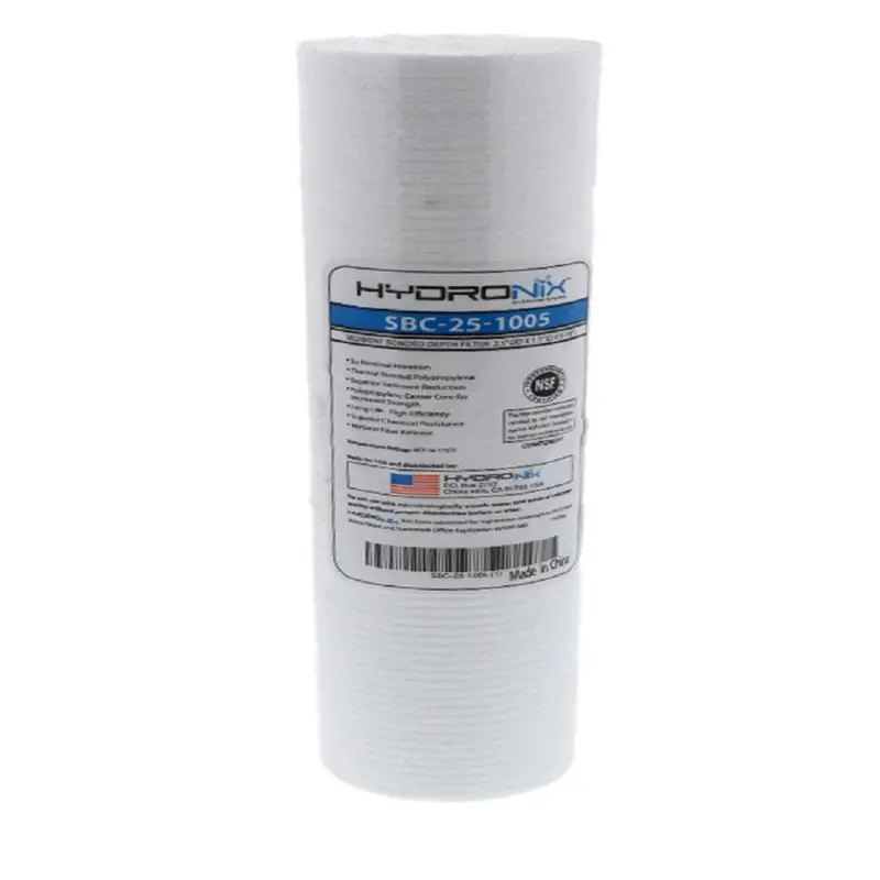 Sbc-25-1005 Thermally Bonded Depth Sediment Filter – 9-7/8", 5 Micron 2